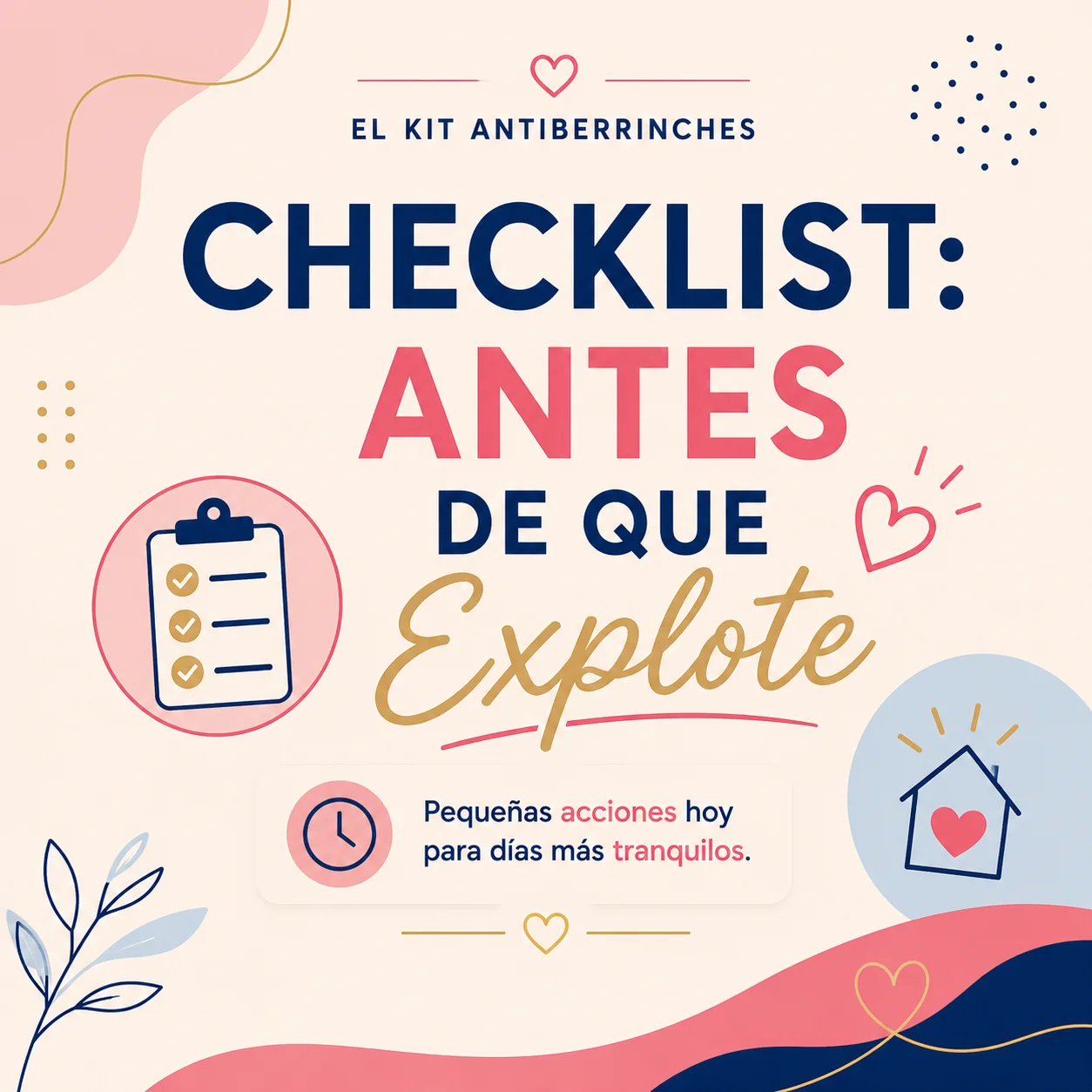 Checklist Antes de que Explote