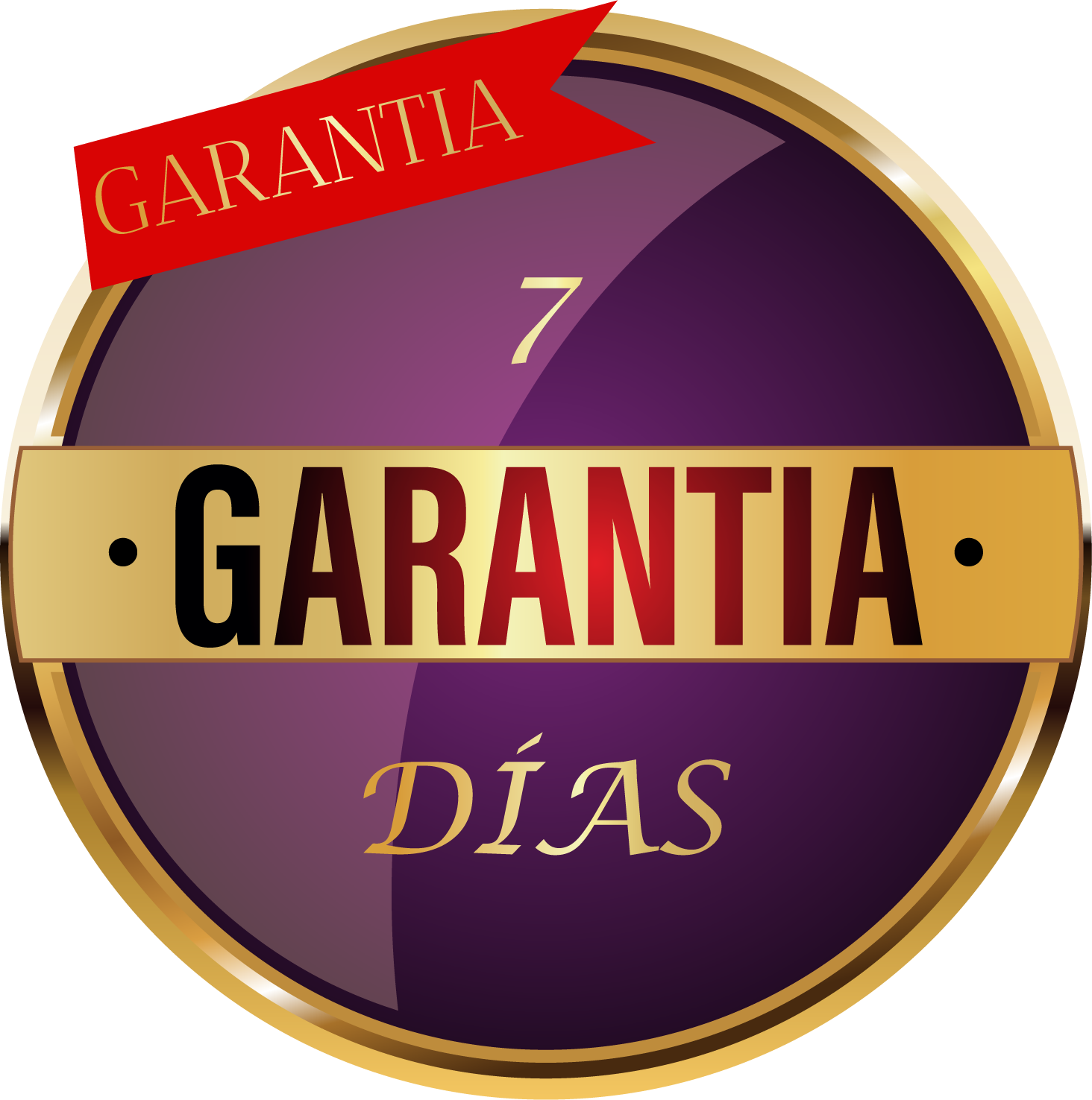 Sello de garantía de 7 días